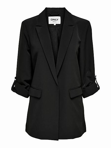 ONLY Loose 3/4 Sleeved Blazer Damen Schwarz günstig online kaufen