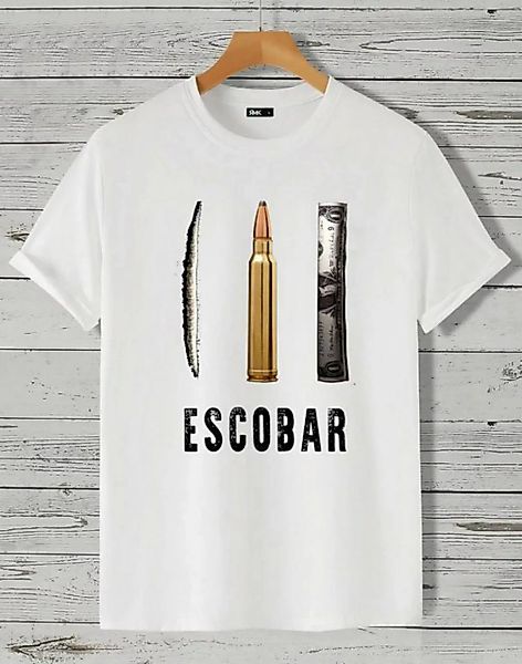 RMK T-Shirt Basic Rundhals Pablo Mexico Gangster Escobar günstig online kaufen
