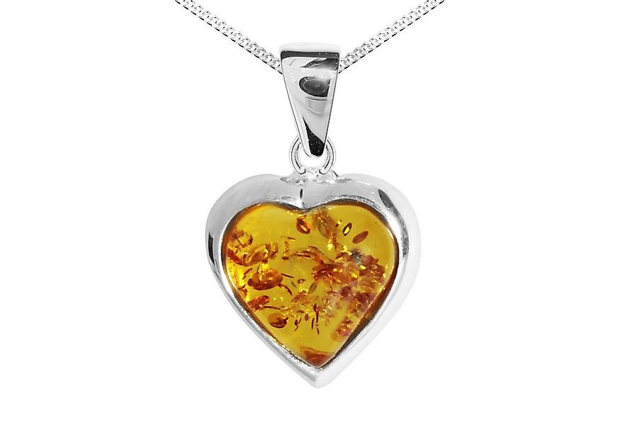 OSTSEE-SCHMUCK Kette mit Anhänger Ostsee-Schmuck Kette mit Anhänger Herz 14 günstig online kaufen