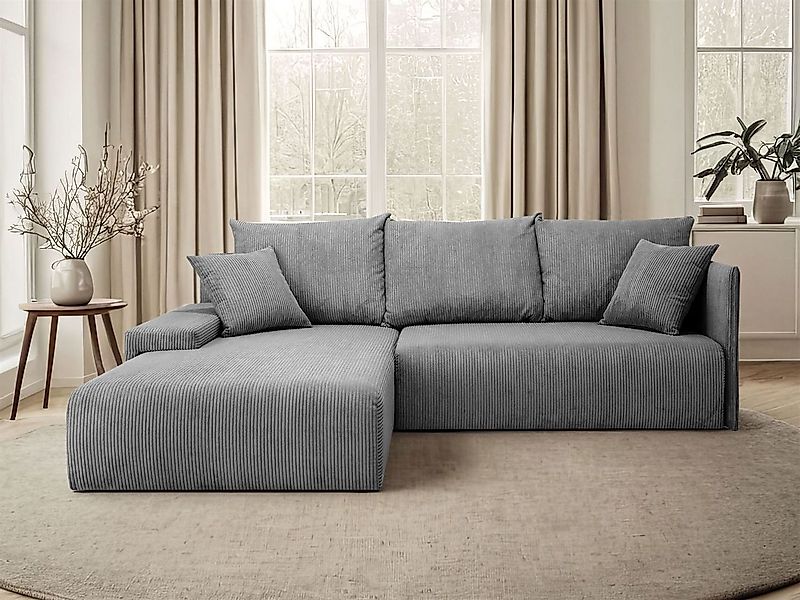 Lookway Ecksofa LAVIO in L-Form mit Schlaffunktion und Bettkasten, 246x188x günstig online kaufen