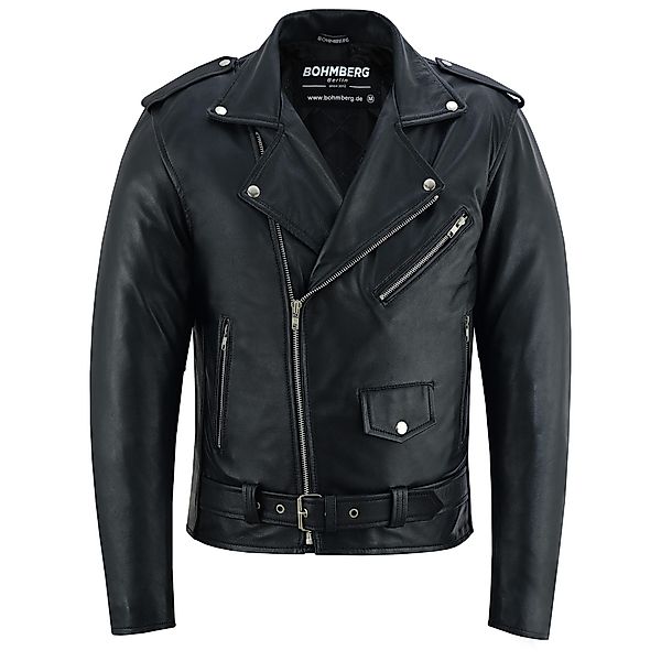 BOHMBERG Lederjacke LEOS Herren Biker-Übergangsjacke aus günstig online kaufen