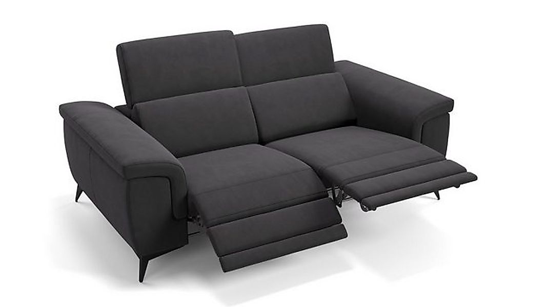 Sofanella 2-Sitzer Stoff AMARO, Relaxsofa, Designsofa, Designer Couch, Ital günstig online kaufen