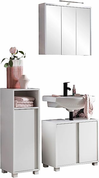 welltime Badmöbel-Set "Dex" 3 Stk. tlg. günstig online kaufen
