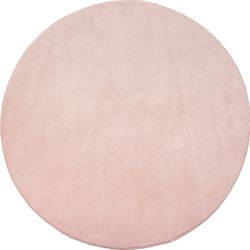 merinos Teppich "Loft 37" rund 16 mm Höhe Kunstfellteppich besonders weich günstig online kaufen