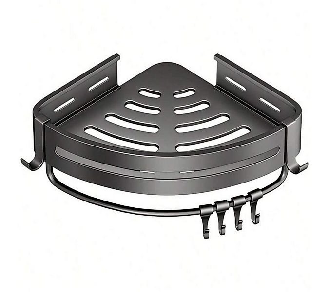 Heyork Duschablage Duschregal Ohne Bohren mit 4 Haken Badezimmer Regal für günstig online kaufen