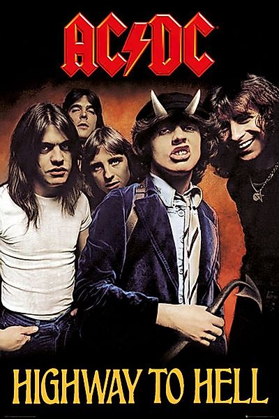 GB eye Poster AC/DC Poster 61 x 91,5 cm günstig online kaufen