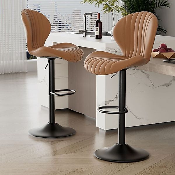 HawthyHome Barhocker Drehhocker, Höhenverstellbare Barstühle mit günstig online kaufen