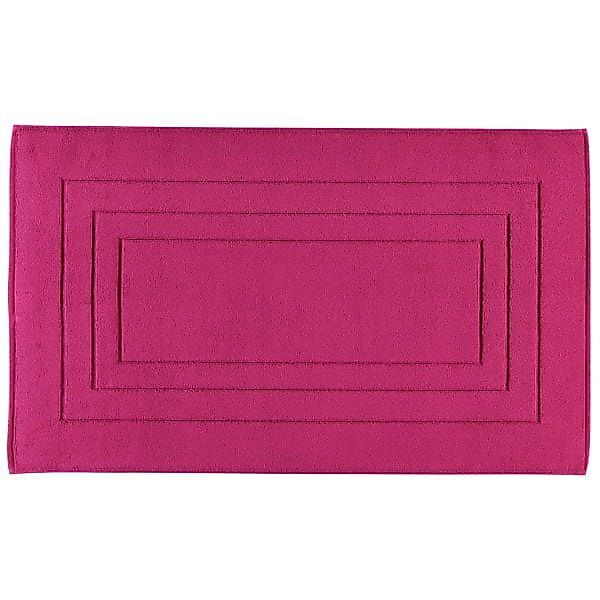 Vossen Badematten Feeling - Farbe: cranberry - 3770 - 60x100 cm günstig online kaufen