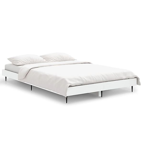 vidaXL Bettgestell Weiß 120x190 cm Holzwerkstoff 832293 günstig online kaufen