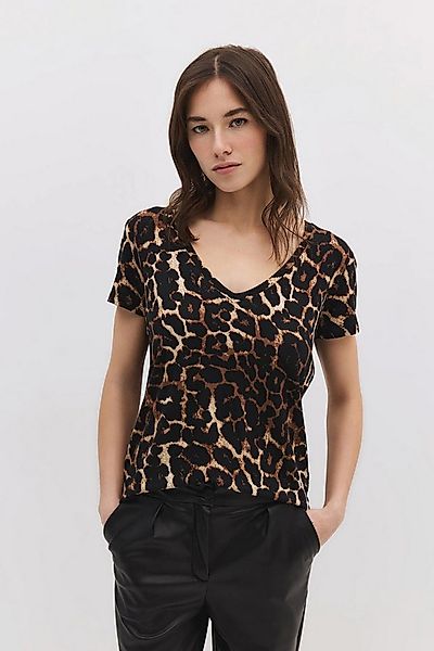 No Matter What T-Shirt T-Shirt mit V-Ausschnitt und Muster günstig online kaufen