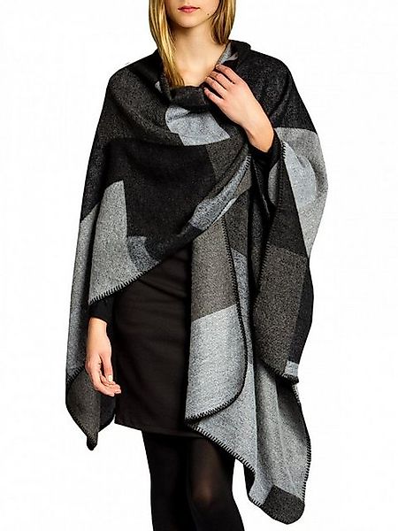 Caspar Poncho Caspar PON008 Damen Poncho günstig online kaufen