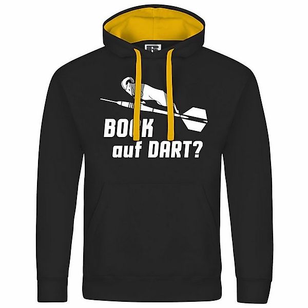 deinshirt Kapuzenpullover Herren Kapuzenpullover Bock auf Dart Mit Print Mo günstig online kaufen