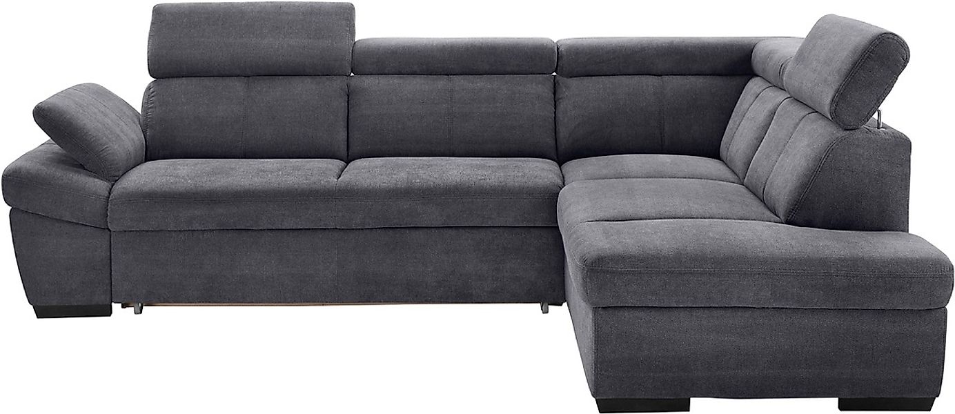exxpo - sofa fashion Ecksofa "Salerno, Funktionssofa, Breite 280cm, hoher S günstig online kaufen