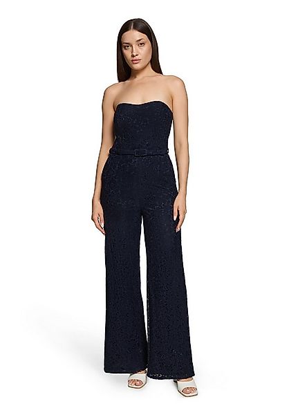 Vera Mont Overall Damen Jumpsuit mit Spitze (1-tlg) Gürtel günstig online kaufen