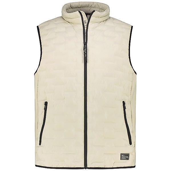 CASA MODA Steppweste, wind- und wasserabweisend Farbe beige Größe: 4XL günstig online kaufen