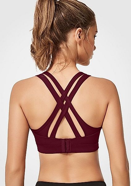 Yvette Sport-BH Starker halt, gekreuzt Rücken, mit Cups, H0100003 günstig online kaufen