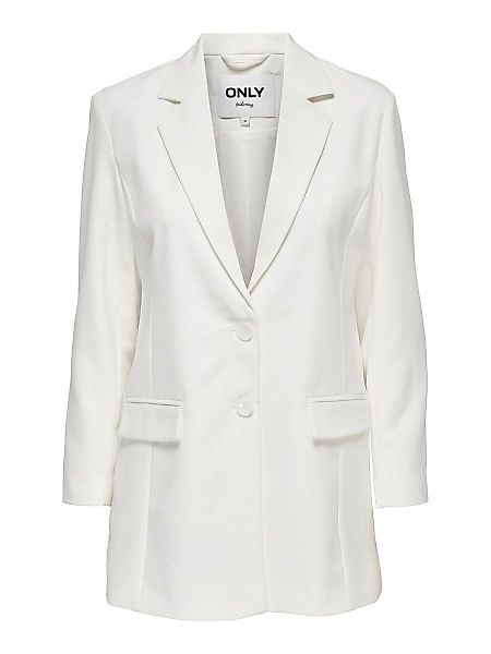 ONLY Long Blazer Damen White günstig online kaufen