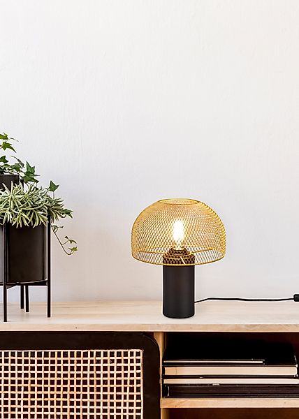 Leonique Tischleuchte Elenoire, ohne Leuchtmittel, Pilzlampe günstig online kaufen