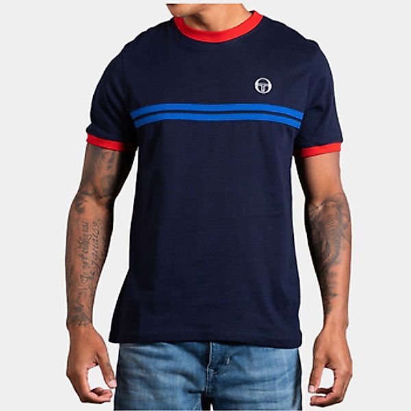 Sergio Tacchini  T-Shirt Supermac tee - maritime blue adrenaline rush nauti günstig online kaufen