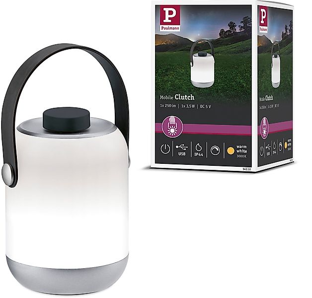 Paulmann Tischleuchte Outdoor Mobile Tischleuchte Clutch günstig online kaufen