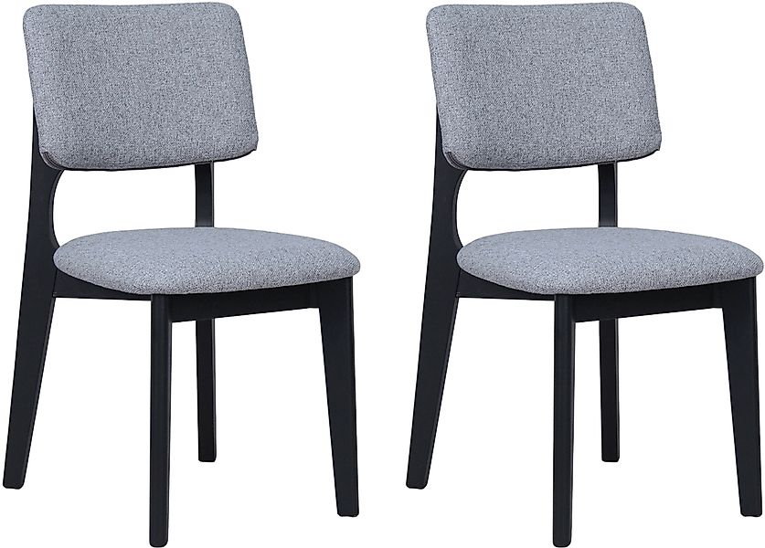 byLIVING Esszimmerstuhl »Elsa« (Set) 2 Stk. Webstoff modern gemütlicher Mas günstig online kaufen