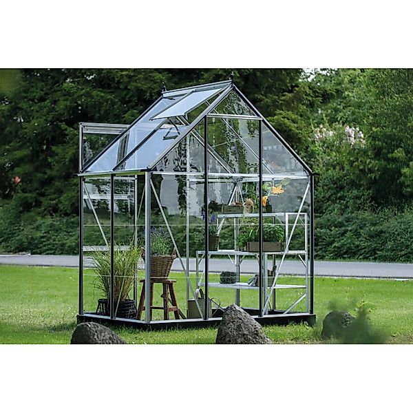 Halls Gewächshaus Icon 6 Alu 2,5 m² günstig online kaufen