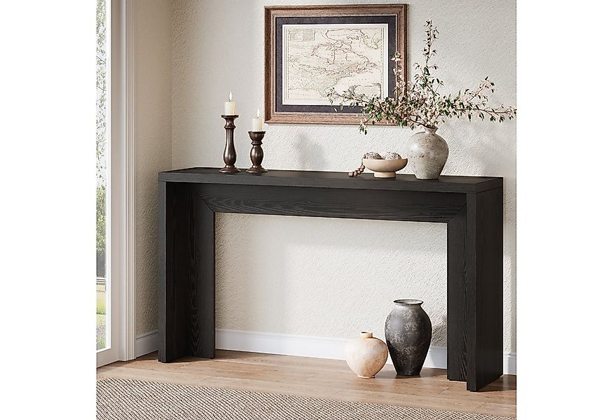 Tribesigns Konsolentisch 140 cm Beistelltisch, Eingangstisch mit Stauraum, günstig online kaufen