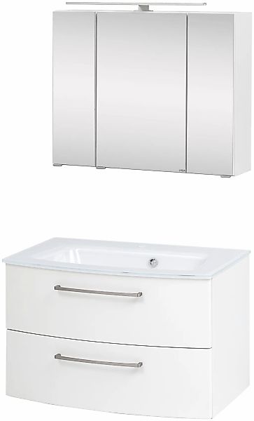 welltime Waschtisch-Set "Windau" Set, 2 Stk. tlg. Breite 80 cm günstig online kaufen