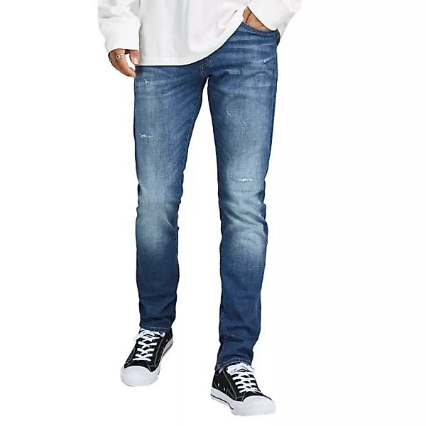 Jack & Jones Herren Jeans JJIGLENN JJICON JJ 358 50SPS - Slim Fit - Blau - günstig online kaufen