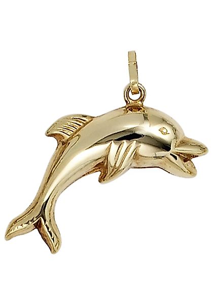 JOBO Kettenanhänger "Anhänger Delfin", 333 Gold günstig online kaufen