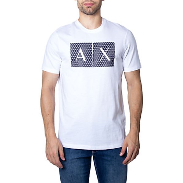 EAX  T-Shirt Slim-Fit-T-Shirt mit erhabenem Grafikprint günstig online kaufen