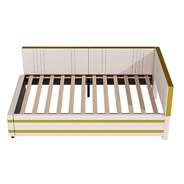 STILVORA Polsterbett 90×200 Polsterbett mit Matratze,Tagesbett mit Lattenro günstig online kaufen