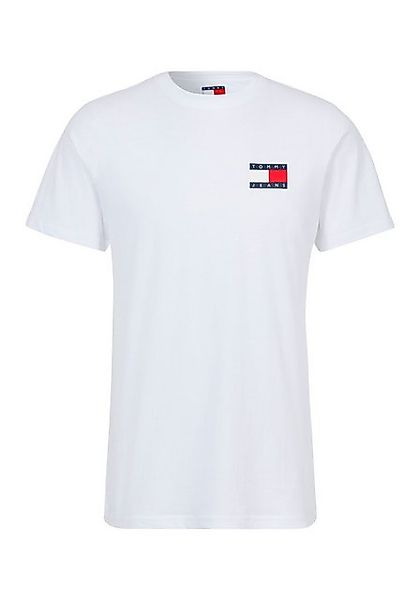 Tommy Jeans T-Shirt TJM SLIM ESSENTIAL FLAG TEE EXT Mit Rundhalsausschnitt günstig online kaufen