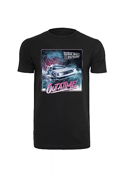 Merchcode T-Shirt Merchcode Herren Back To The Future Outatime Tee (1-tlg) günstig online kaufen