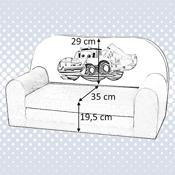 Stillerbursch Kindersofa Spielsofa, Baby Sofa, Kindersofa günstig online kaufen