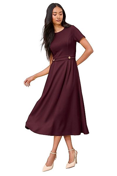 Friends Like These Midikleid Friends Like These Kurzärmeliges Midikleid, Pe günstig online kaufen