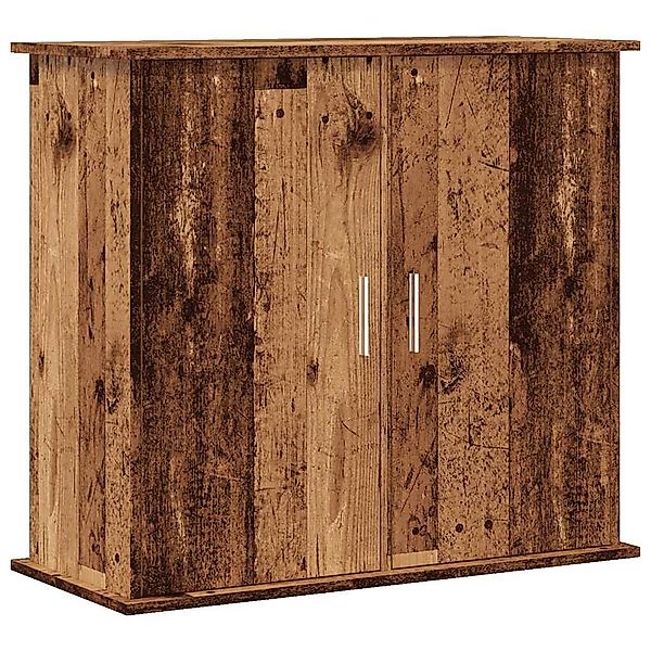 vidaXL Aquariumunterschrank Aquariumständer Altholz-Optik 81x36x73 cm günstig online kaufen
