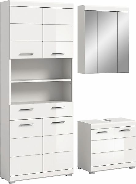 INOSIGN Badmöbel-Set "SIENA, TOPSELLER, Breite 149cm, 3-teiliges Set", (Set günstig online kaufen