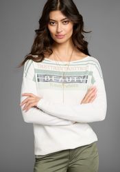 Laura Scott Strickpullover in Streifen-Design mit günstig online kaufen
