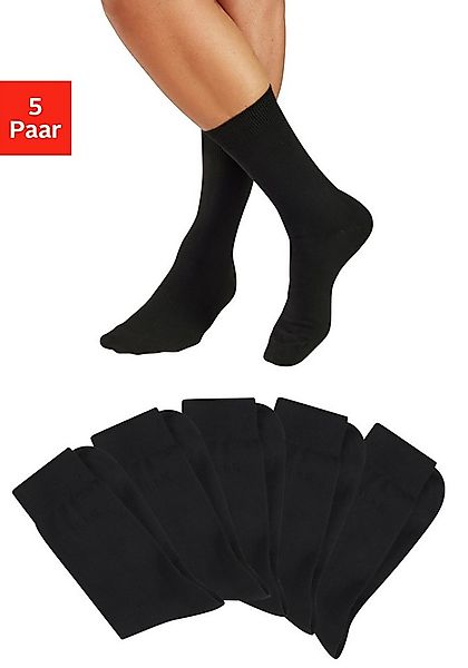 H.I.S Businesssocken (Packung, 5-Paar) mit klassischem Rippbündchen günstig online kaufen