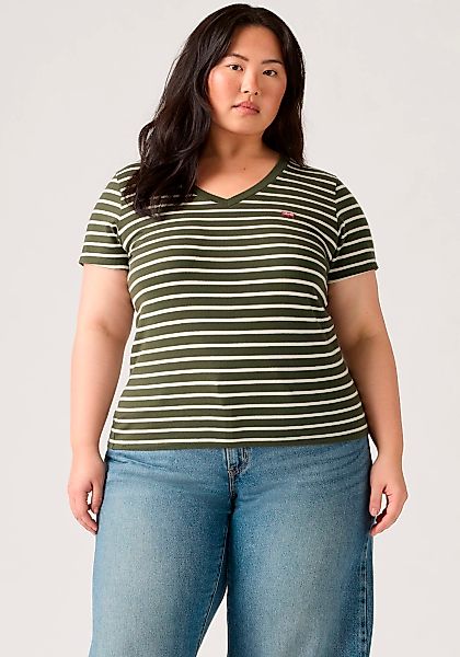 Levis Plus Kurzarmshirt "V NECK TEE" Gerade geschnittene Passform günstig online kaufen