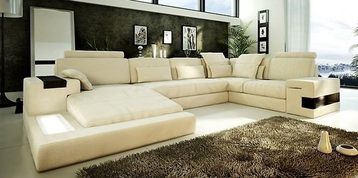 JVmoebel Ecksofa Design Sofa Ecksofa Couch Polster Sitz Ecke Sofas Wohnland günstig online kaufen