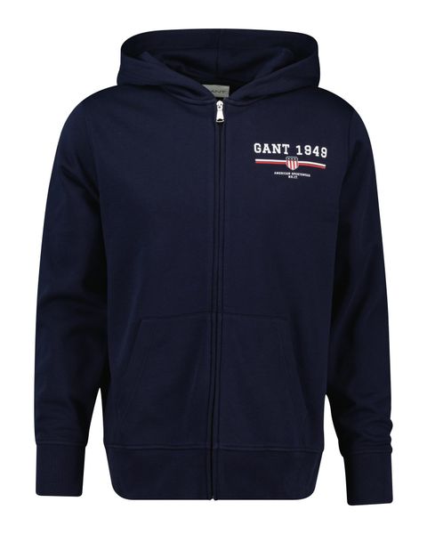 Gant Kapuzensweatjacke GRAPHIC FULL ZIP HOODIE günstig online kaufen