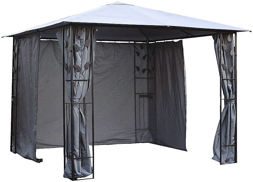 KONIFERA Pavillonseitenteil für "Kreta", 2 Seitenteile, BxT: 300x300 cm günstig online kaufen