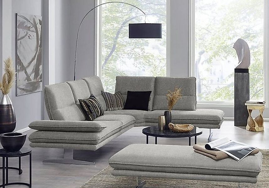 W.SCHILLIG Ecksofa broadway, Designsofa, mit tollem Sitzkomfort, L-Form, Si günstig online kaufen