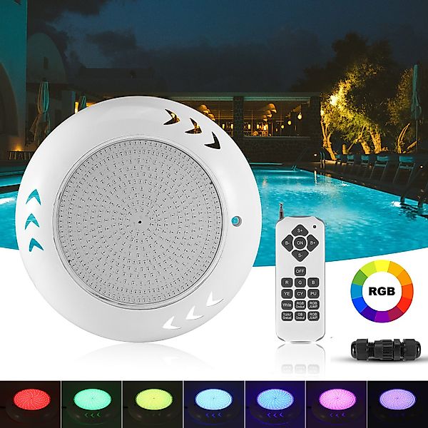 BlingBin Pool-Lampe 55W RGB LED Poolbeleuchtung, günstig online kaufen