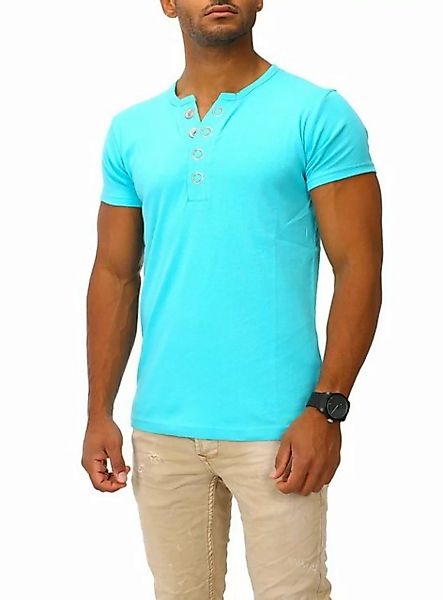 Joe Franks T-Shirt Big Button in stylischem Slim Fit günstig online kaufen