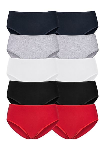 petite fleur Hüftslip (10er-Pack) aus elastischer günstig online kaufen