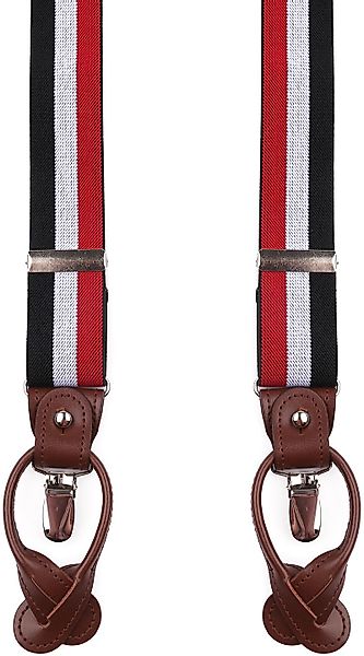 Suitable Luxe Hosenträger Rot Weiß Blau - günstig online kaufen