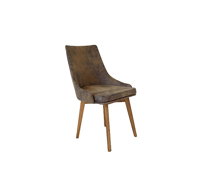 Natur24 Esszimmerstuhl Stuhl Larissa stuhl Mikrofaser günstig online kaufen